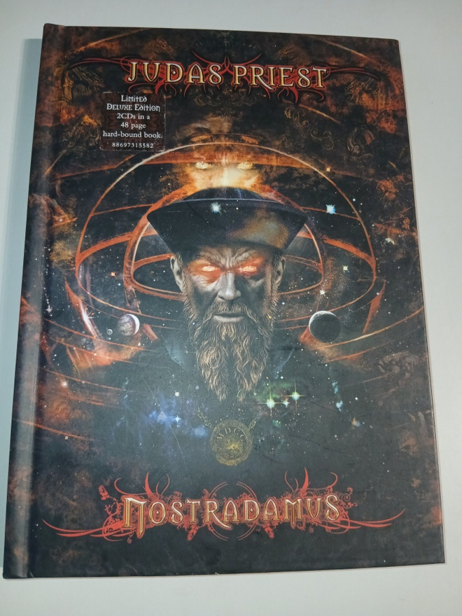 2 CD Judas Priest - Nostradamus Limited Edition