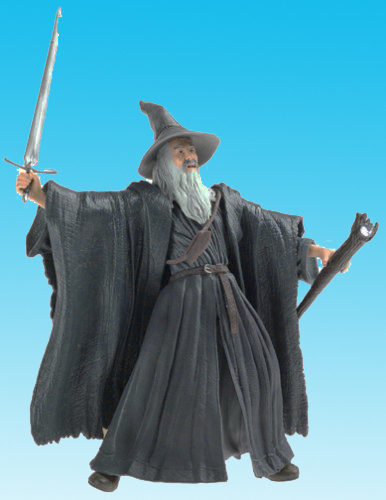 TOYBIZ - LOTR - GANDALF  - HEAD HUNTER STORE.