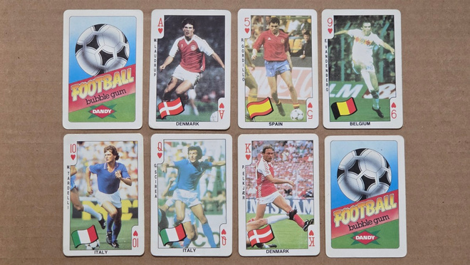 1986 Dandy Gum World Cup Mexico 86 Soccer