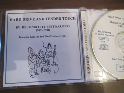 Helsinki City Feetwarmers: Hard Drive and Tender Touch CD