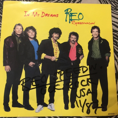REO SPEEDWAGON: In My Dreams * Over The Edge * HOL 1987