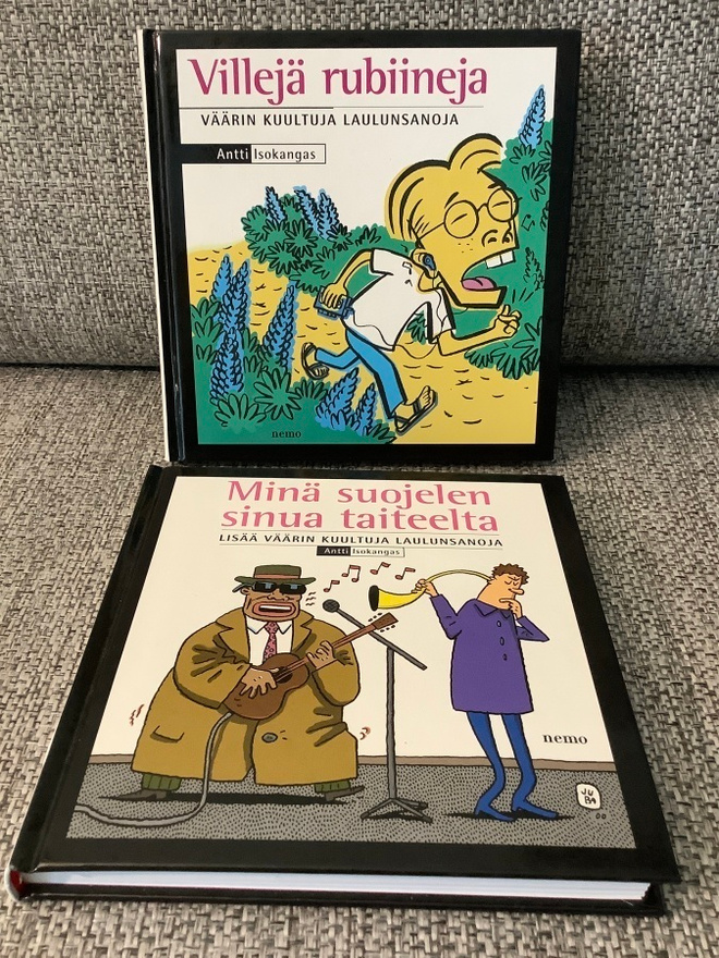 VILLEJÄ RUBIINEJA & MINÄ SUOJELEN SINUA TAITEELTA