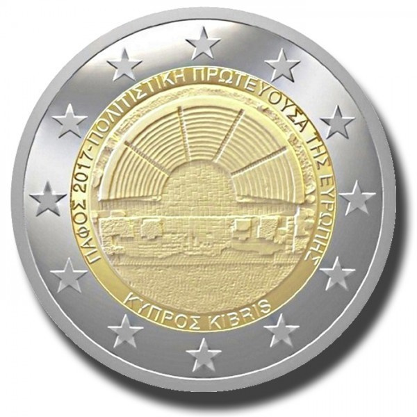 ** KYPROS 2€ 2017 Pafos pillerissä **