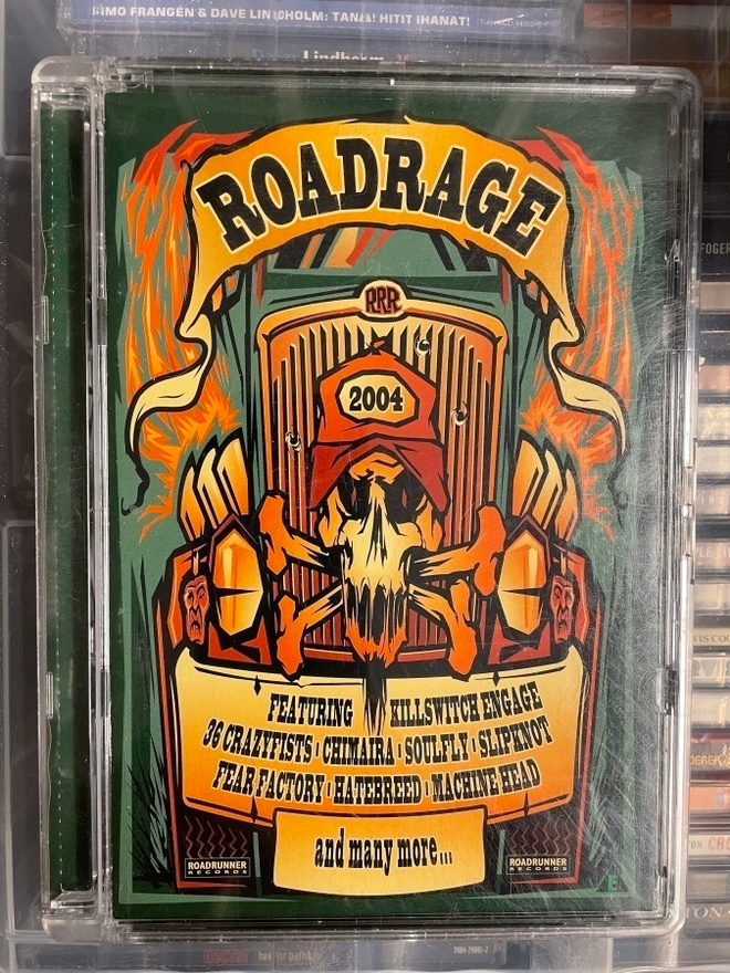 VARIOUS - Roadrage 2004 DVD in super jewel case