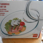 Lasillinen pyöreä kattila kannella 1,5L. Uusi. - pikkukuva 1