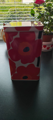 Marimekko Unikko peltipurkki