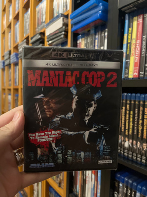 Maniac cop 2 4k uhd blu-ray