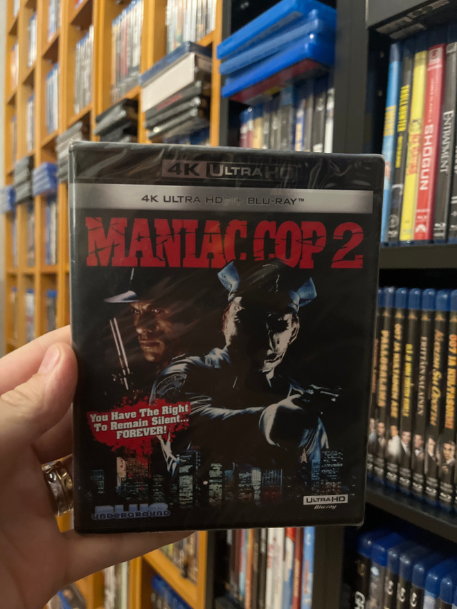 Maniac cop 2 4k uhd blu-ray