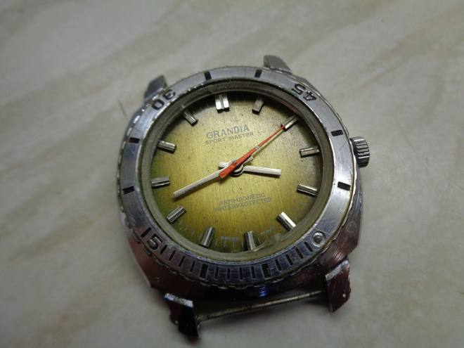 Miesten rannekello GRANDIA SPORT MASTER