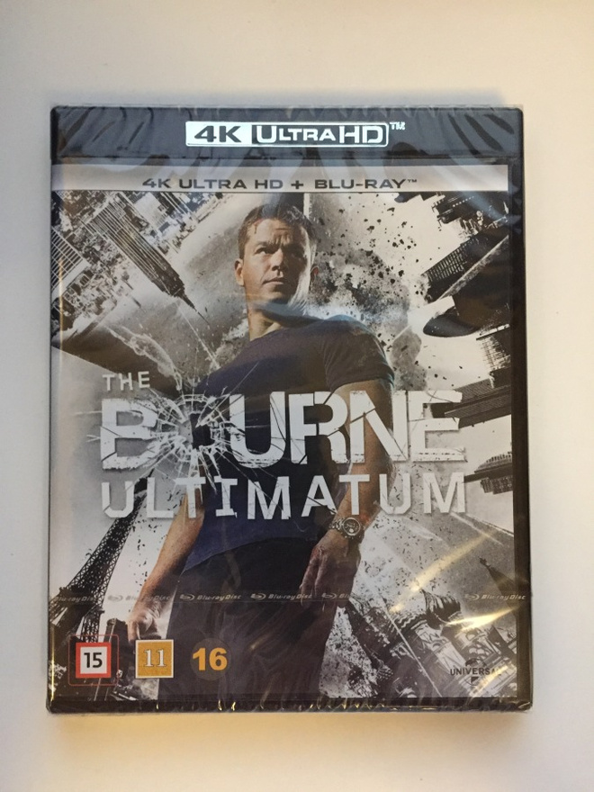 The Bourne Ultimatum (4K Ultra HD + Blu-ray) 2007 (UUSI)