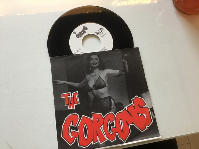 The Gorgons . Lie detector 7” lp vinyyli single limited 500