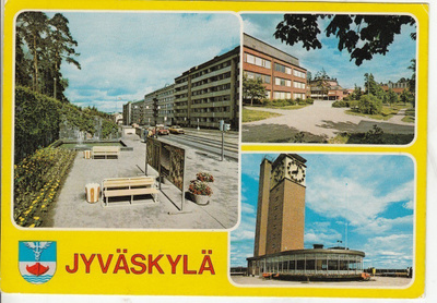 Jyväskylä   ,  sommitelmakortti,  b15