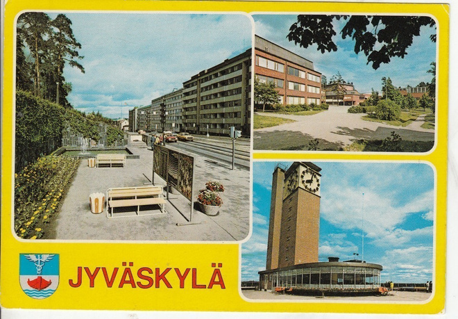 Jyväskylä   ,  sommitelmakortti,  b15