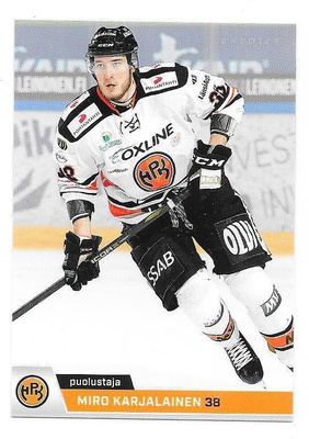 2018-19 CardSet #16 Miro Karjalainen HPK