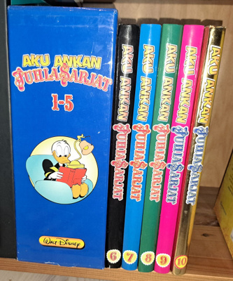Aku Ankan juhlasarjat 1-10, 1. Painos