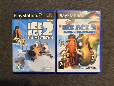 Ice Age 2 The Meltdown & Ice Age 3 Dawn Of The Dinosaurs PS2