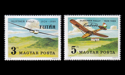 Unkari 4033-4 ** Purjelentokoneet (1989)
