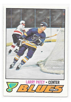1977-78 OPC #199 Larry Patey St Louis Blues