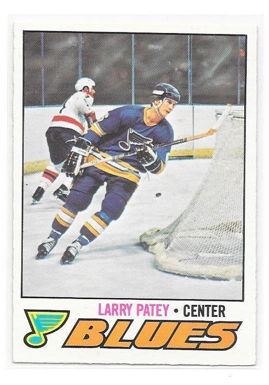 1977-78 OPC #199 Larry Patey St Louis Blues
