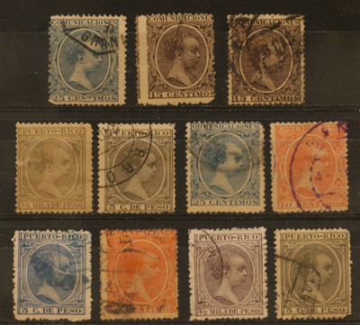 # 23412 # Espanian Puerto Rico erä o, 1890-1898