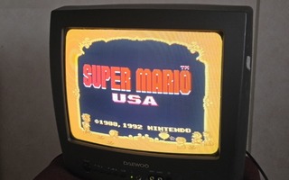 Daewoo 14" CRT kuvaputkitelkkari (NTSC tuki yms)