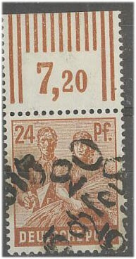 Saksa venäl.miehitys Mi 174 IV ++ (sign. Dr Herbst)