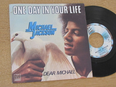 Michael Jackson One day in your life 7 45 ranska 1979