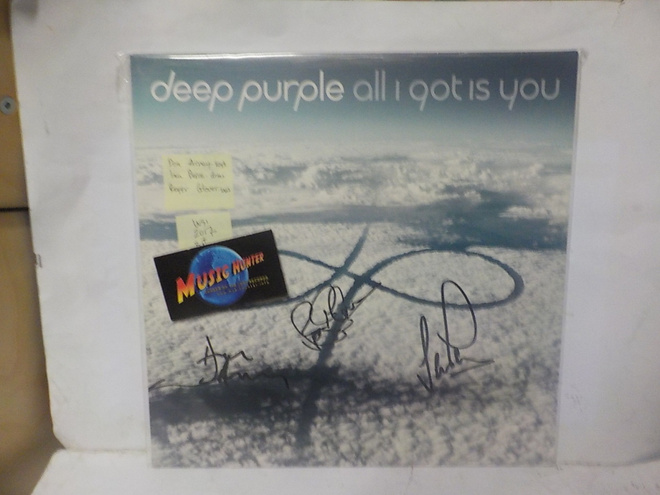 DEEP PURPLE - ALL I GOT IS YOU UUSI 2017 LP + 3 NIMMARIT!!