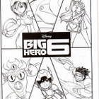 VÄRITYSKIRJA °°"BIG HERO 6"°° - / DISNEY... (UUSI) - pikkukuva 2