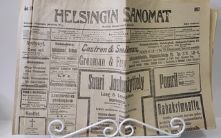 Helsingin Sanomat  N:o 289 1907