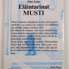 Eino Leino : Musti : eläintarinat - pikkukuva 2