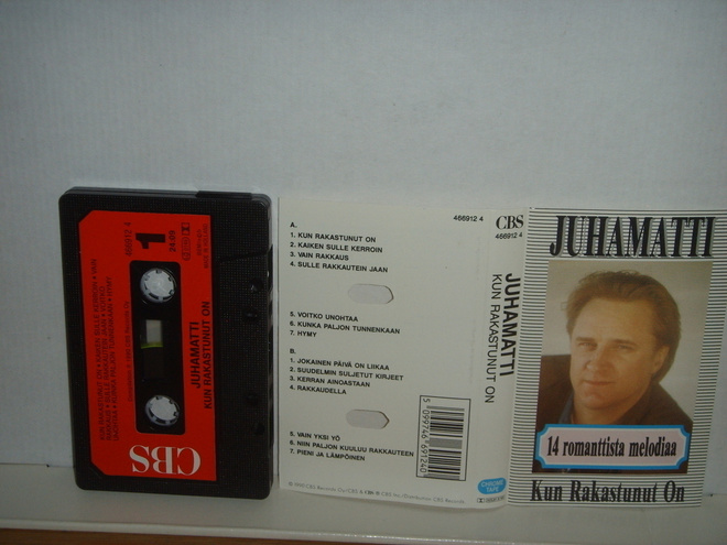 Juhamatti C-kasetti * Kun rakastunut on *upea kunto