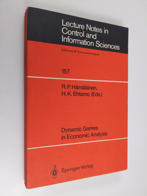 Dynamic games in economic analysis : proceedings of the f...
