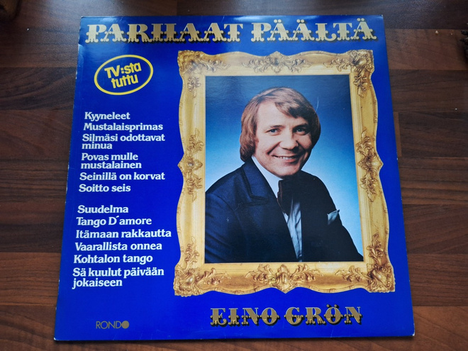 EINO GRÖN - PARHAAT PÄÄLTÄ . LP