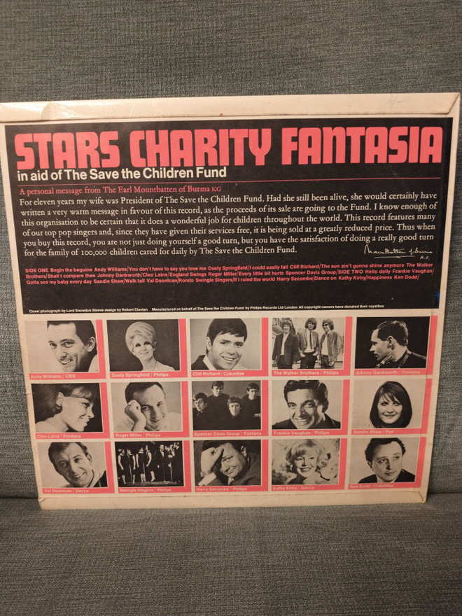 LP Stars charity fantasia