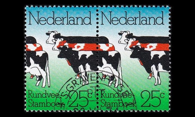 Alankomaat 1032 o Karjan kantakirja 100v (1974)