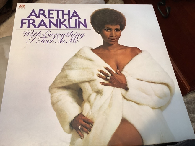 ARETHA FRANKLIN / WITH EVERYTHING I  FEEL IN ME vinyl.