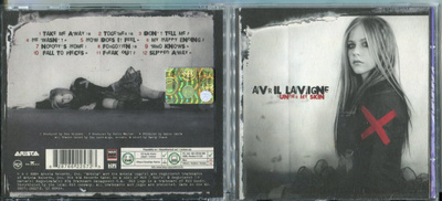 AVRIL LAVIGNE . CD-LEVY . UNDER MY SKIN