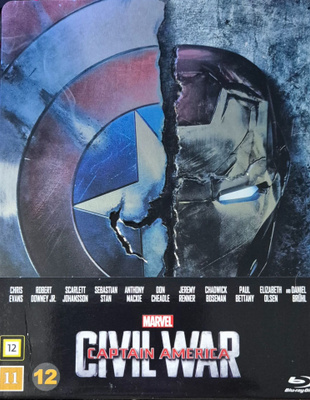 Captain America - Civil War  STEELBOOK  -Blu-Ray