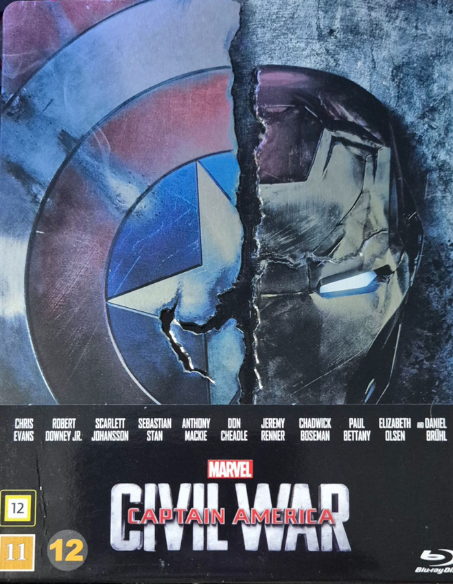 Captain America - Civil War  STEELBOOK  -Blu-Ray