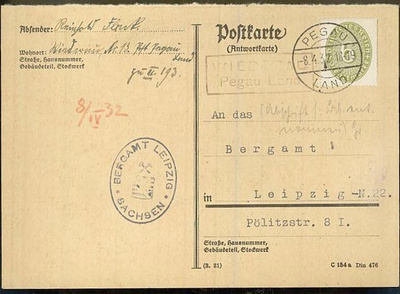 DR Dienst Mi 128 postikortti