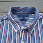 Tommy Hilfiger pitkähihainen raidallinen kauluspaita L Vinta - pikkukuva 2