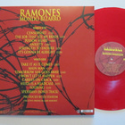 Ramones Mondo Bizarro LP PUNAINEN Harvinainen GF - pikkukuva 2