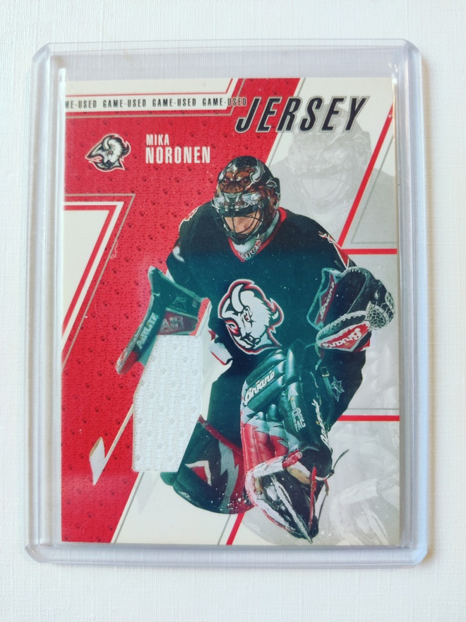 Mika Noronen - 02-03 BAP Game-Used Jersey