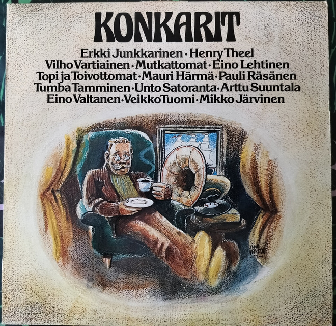 KONKARIT-LP,BLU-LP 235 ,v.1979