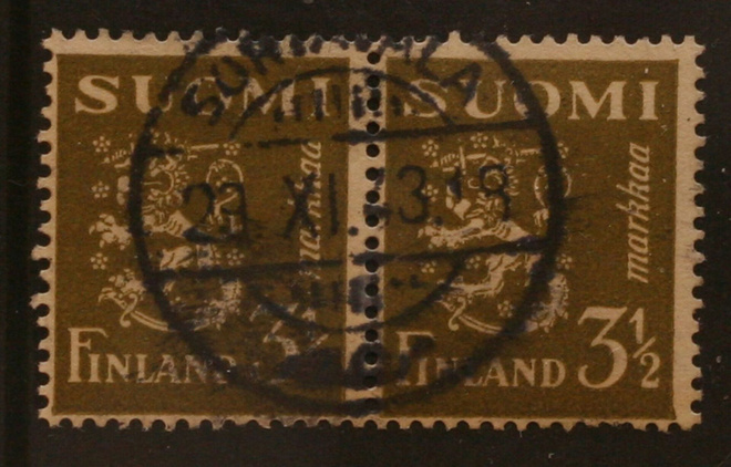 # 23786 # Sortavala 29.XI.43 - M-30 3½mk pari