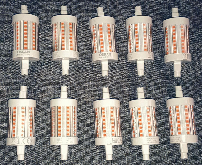 Osram Star LED-Lamppu 8W R7s-Kanta (10kpl.)