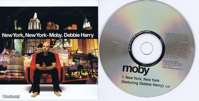 MOBY & DEBBIE HARRY new york CDS -2006- harvinainen promo