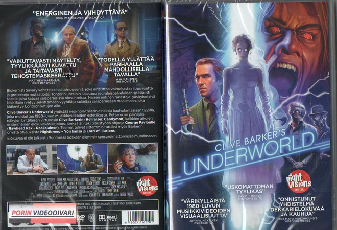 (UUTUUS) Underworld (1985)	(37 618)	UUSI	-FI-	DVD	suomik.		d