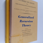 Jens Erik Fenstad : Generalized recursion theory I-II : p... - pikkukuva 1